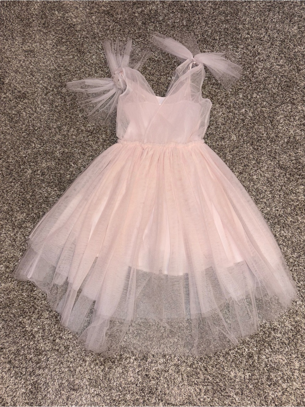 Tutu Du Monde Pale Pink Tulle Party Dress with Sparkle Bodice - Picture 4 of 5